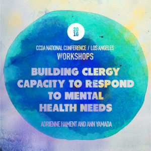 Building Clergy Capacity to Respond to Mental Health Needs