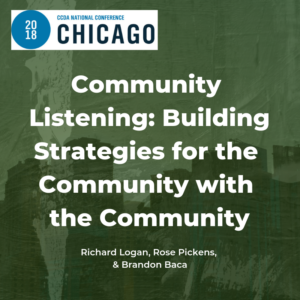 Community Listening: Building Strategies for the Community with the Community