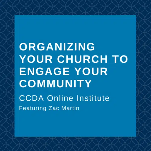 Organizing your Church to Engage your Community
