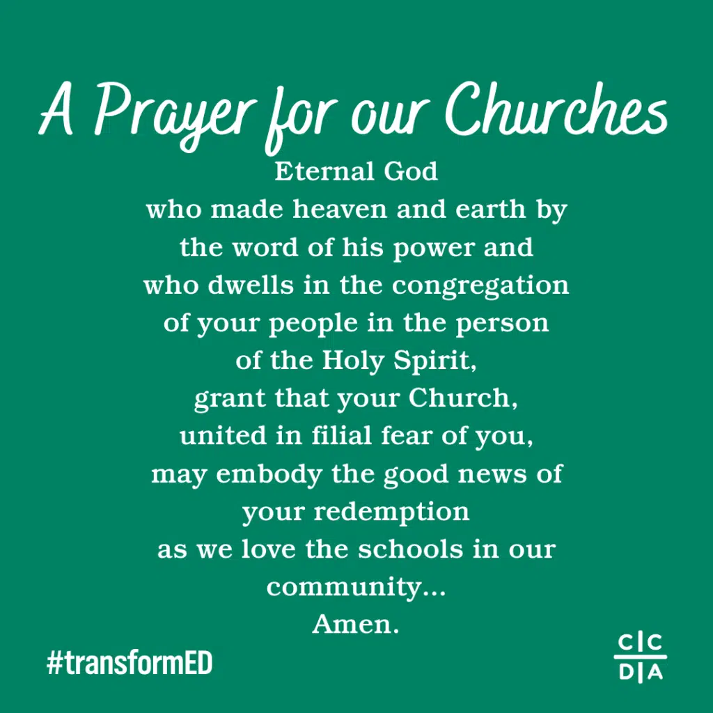 A Prayer for Our Churches