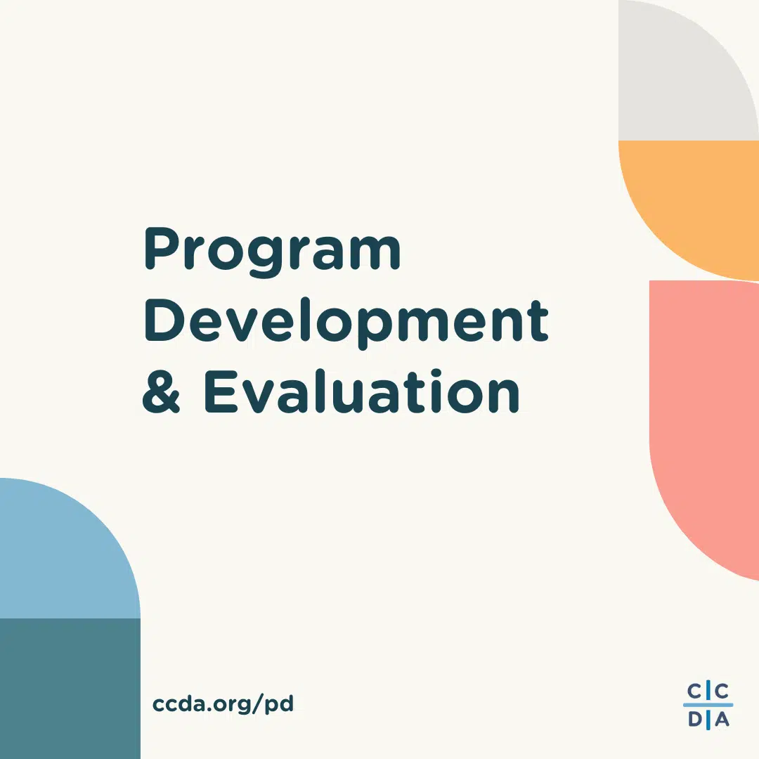 Program Development and Evaluation