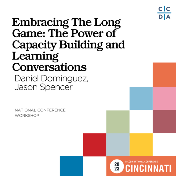 Embracing The Long Game The Power of Capacity Building and Learning Conversations