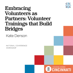Embracing Volunteers as Partners Volunteer Trainings that Build Bridges