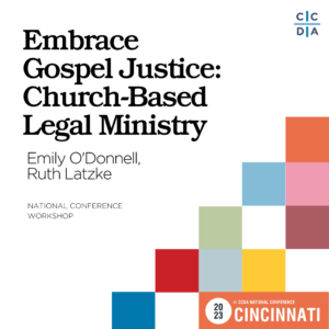 Embrace Gospel Justice Church-Based Legal Ministry