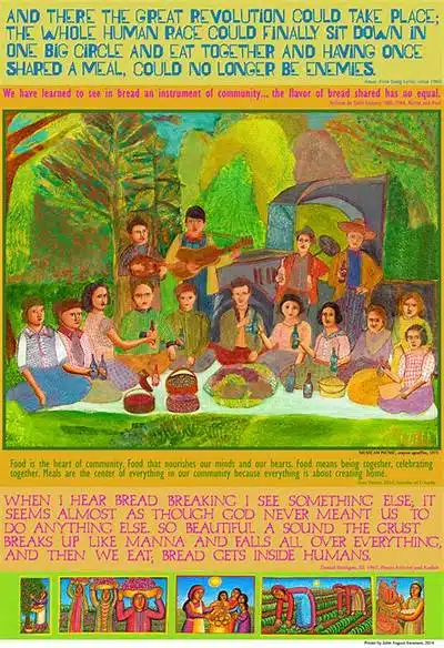 Family Picnic Poster
© 2014 by the John August Swanson Trust
Poster, 19″ x 13″
