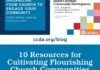 10 Resources for Cultivating Flourishing Church Communities