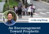 An Encouragement Toward Prophetic Imagination by Daniel Kim