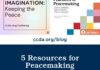 5 Resources for Peacemaking