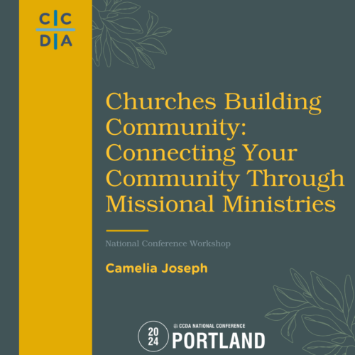 Churches Building Community: Connecting Your Community Through Missional Ministries - Rev. Camelia Joseph