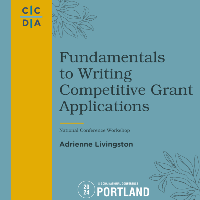 Fundamentals to Writing Competitive Grant Applications - Adrienne Livingston