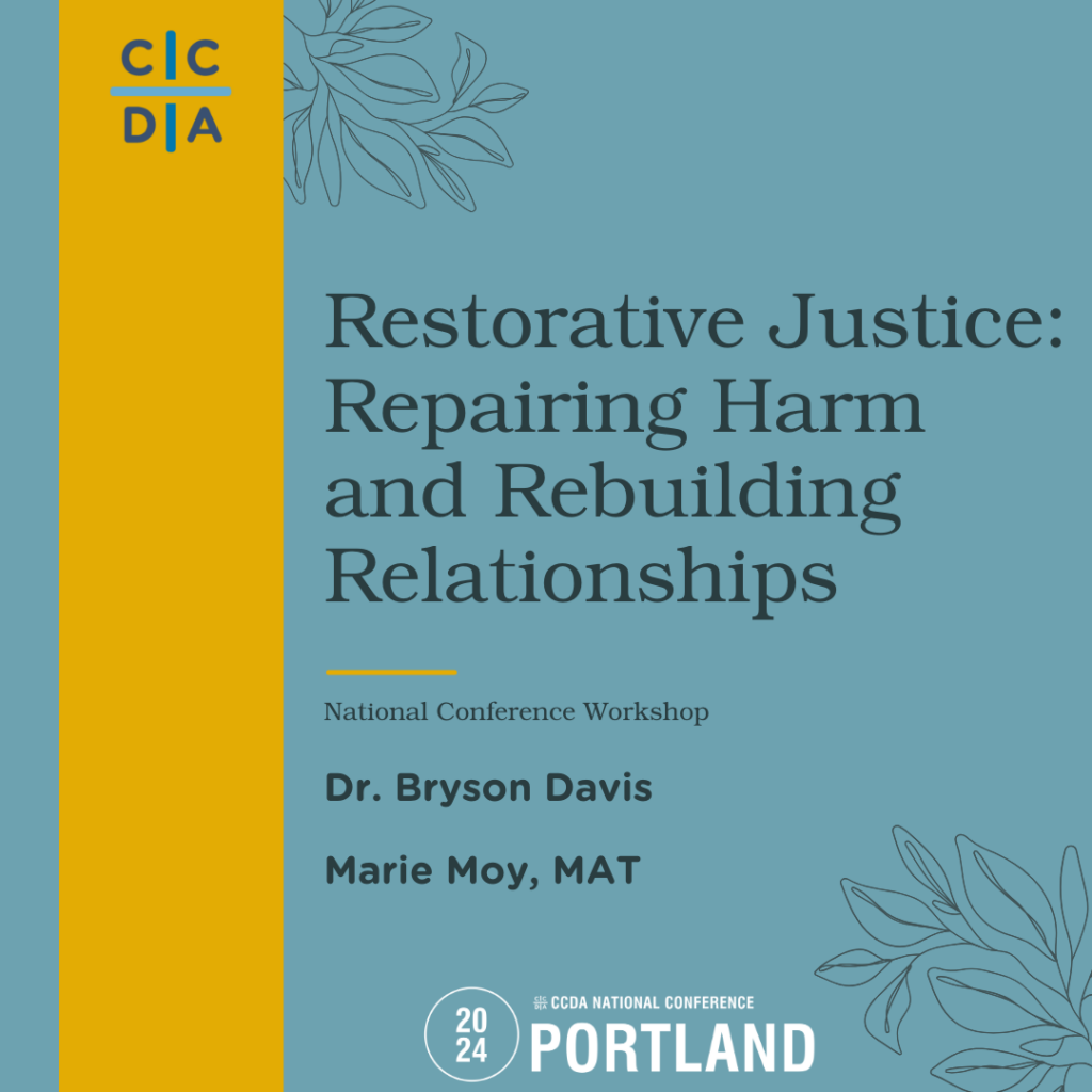 Restorative Justice: Repairing Harm and Rebuilding Relationships