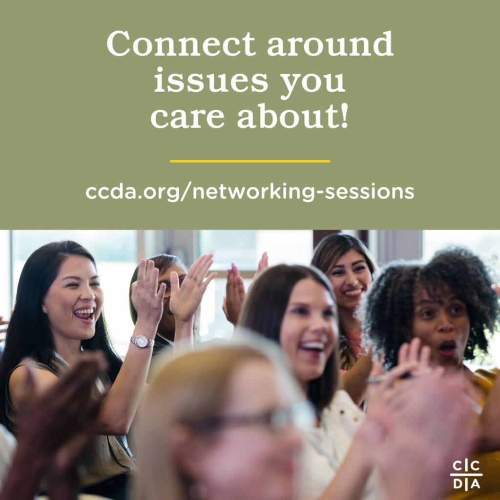 Connect around issues you care about! Networking Sessions