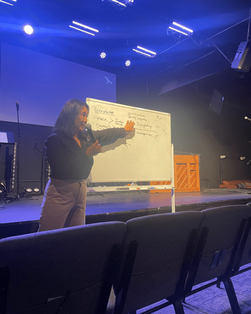 Rev. Eun Strawser at MissionSmith: Centering Discipleship hosted by the Cleveland Local Network