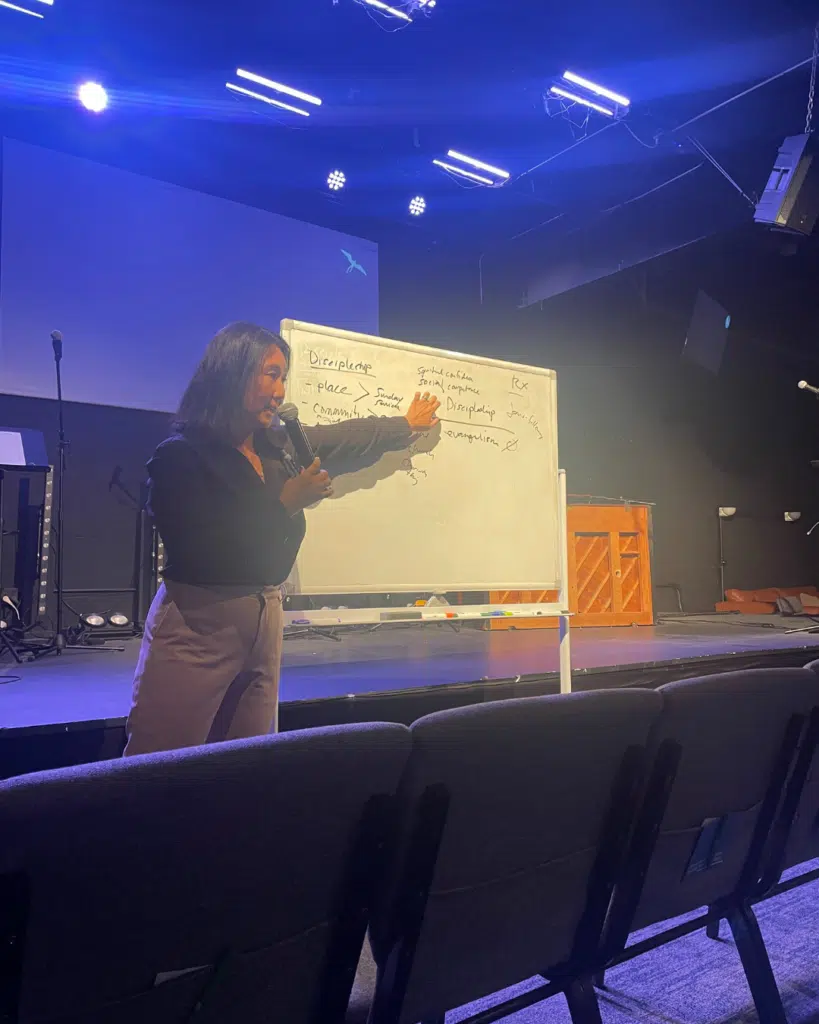 Rev. Eun Strawser at MissionSmith: Centering Discipleship hosted by the Cleveland Local Network