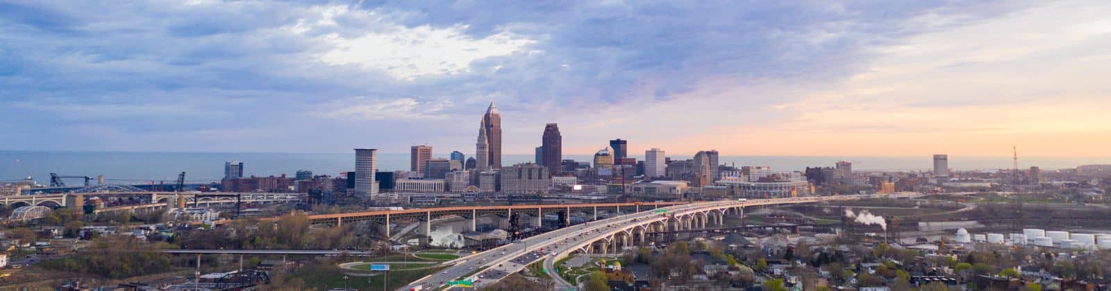 Cleveland Ohio Skyline
