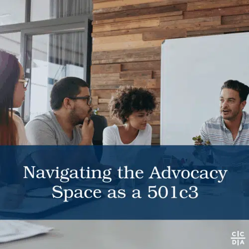 Doing Justice in the Public Square: Advocating as a 501(c)(3)