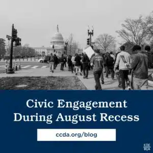 Civic Engagement During August Recess