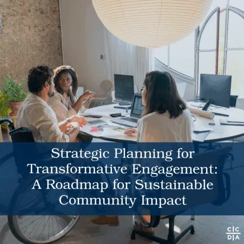 Strategic Planning for Community Engagement