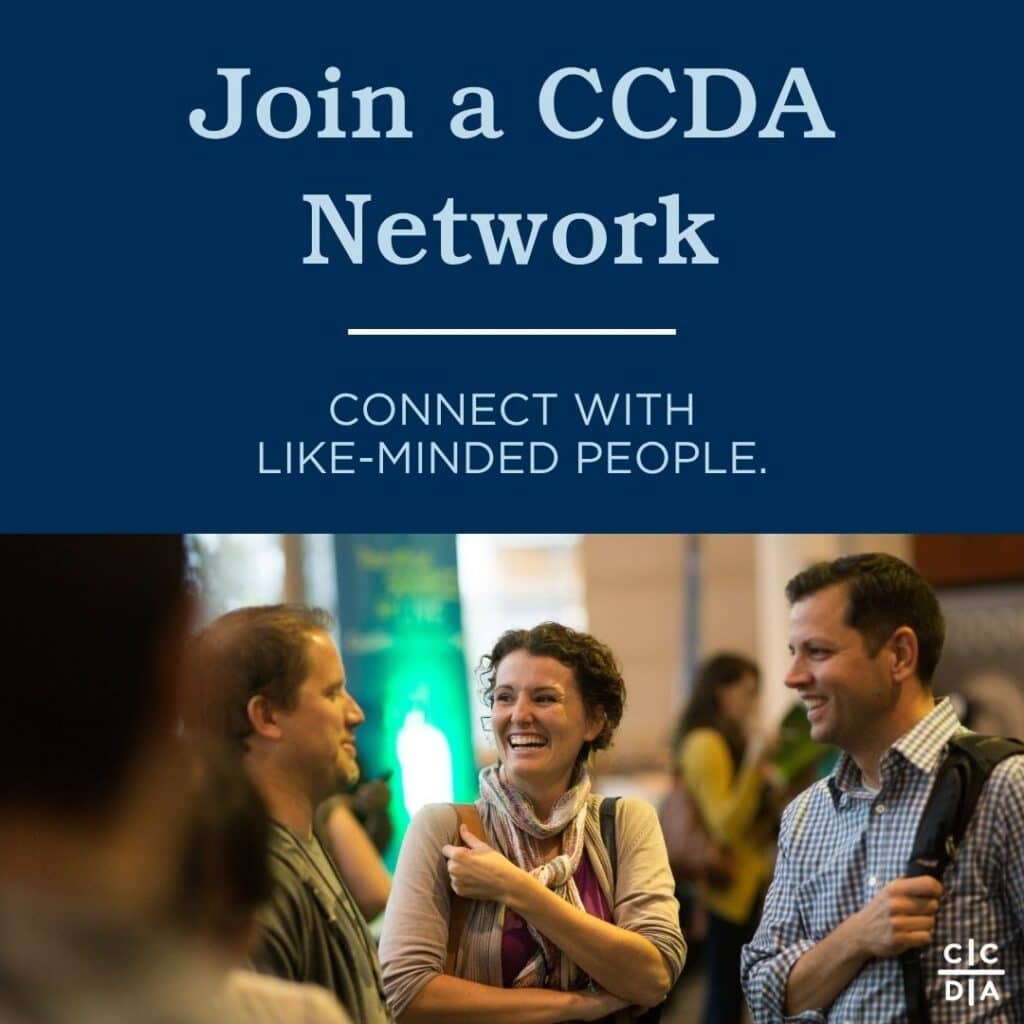 Join a CCDA Network

Connect with like-minded people.