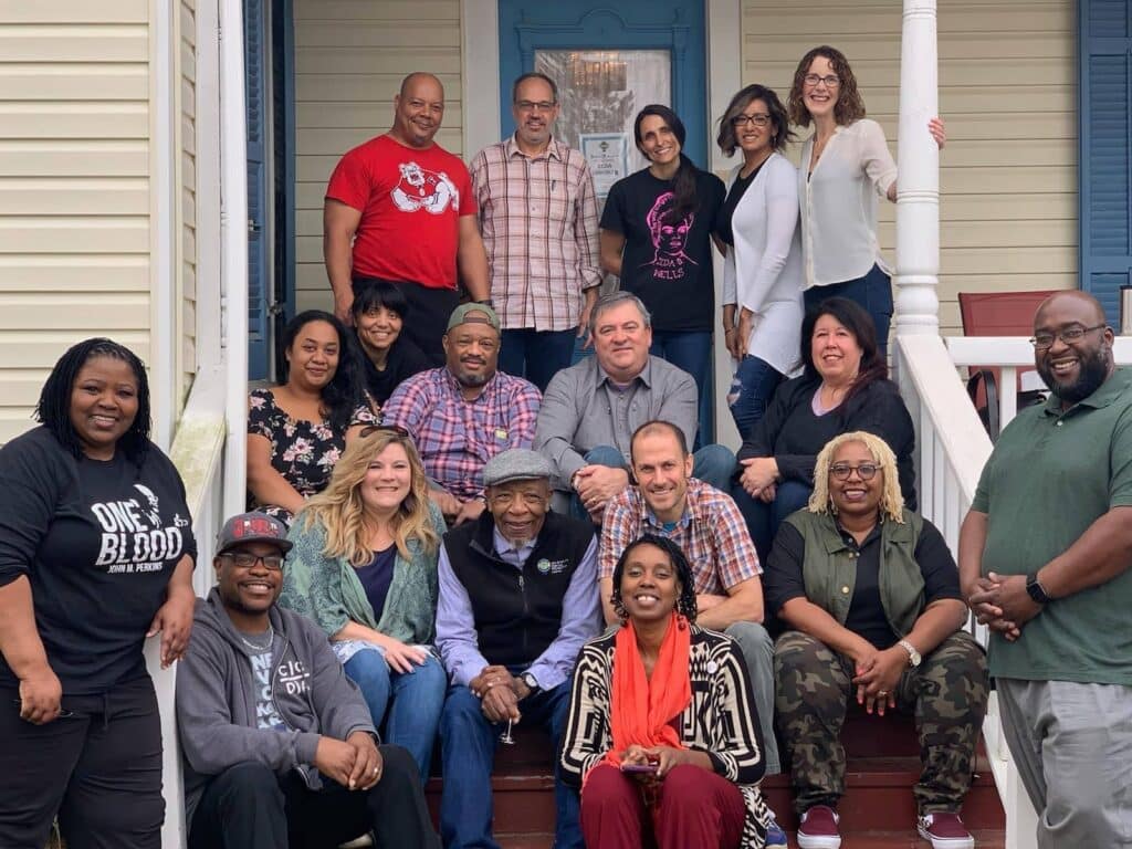 Dr Perkins and CCDA's Cohort 8 at his home in Jackson, Mississippi
