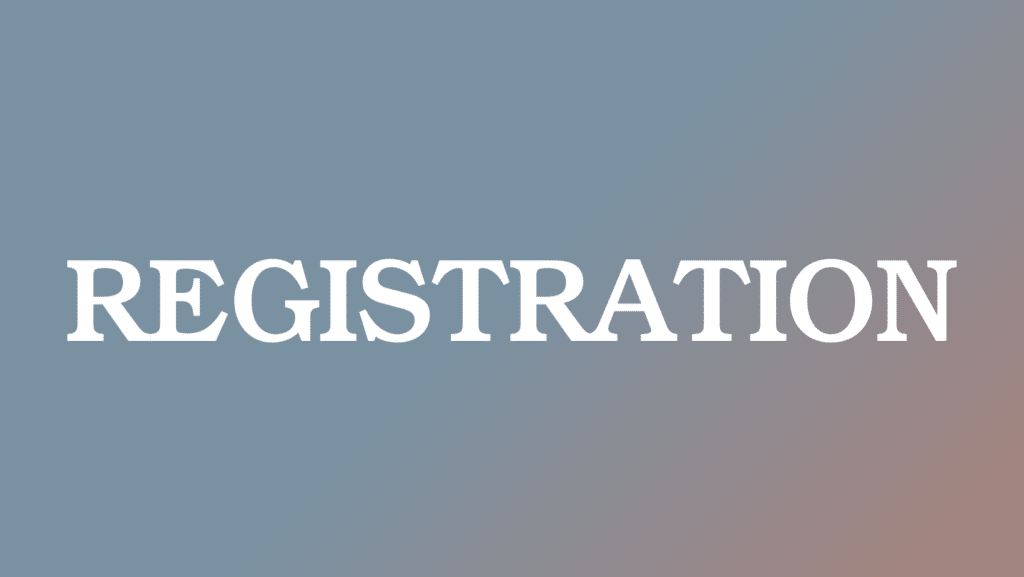 Registration