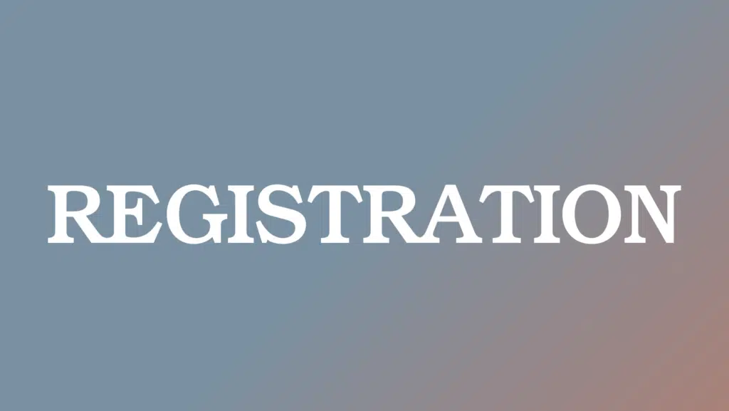 Registration