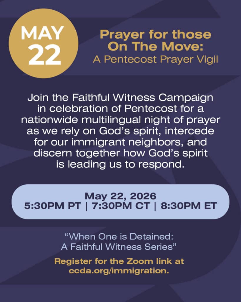 Join the Faithful Witness Campaign in celebration of Pentecost for a nationwide multilingual night of prayer.