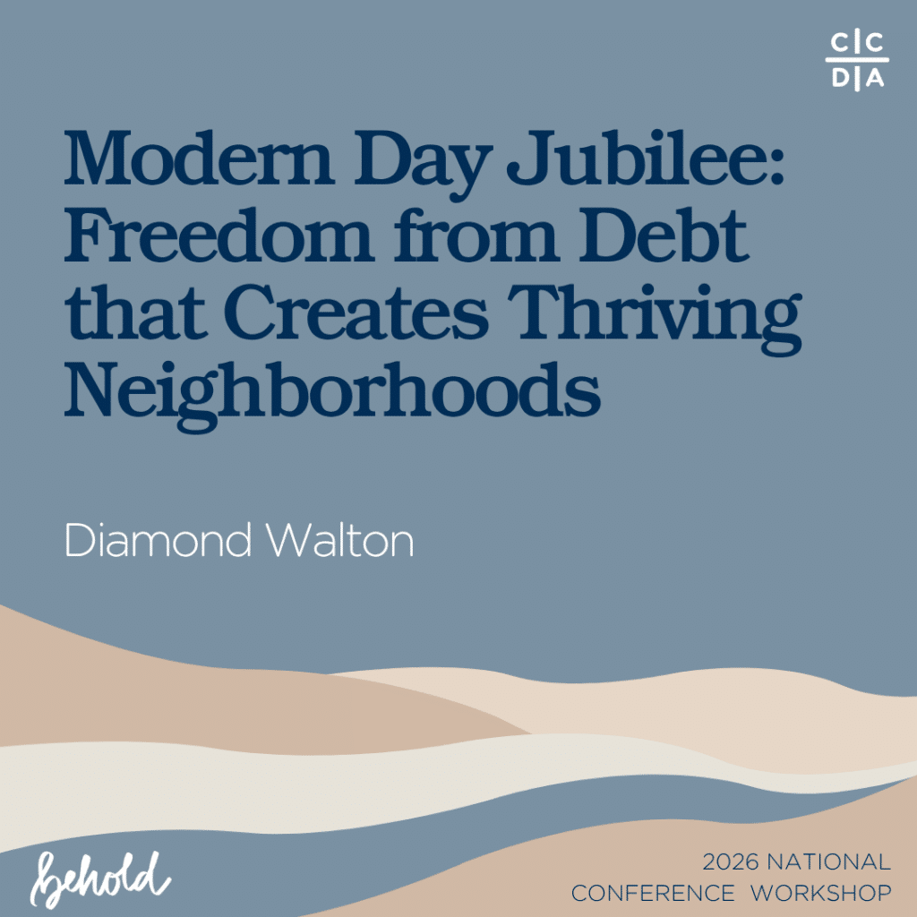 Modern Day Jubilee: Freedom From Debt that Creates Thriving Neighborhoods

Diamond Walton